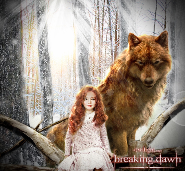 Jacob with Renesmee 2